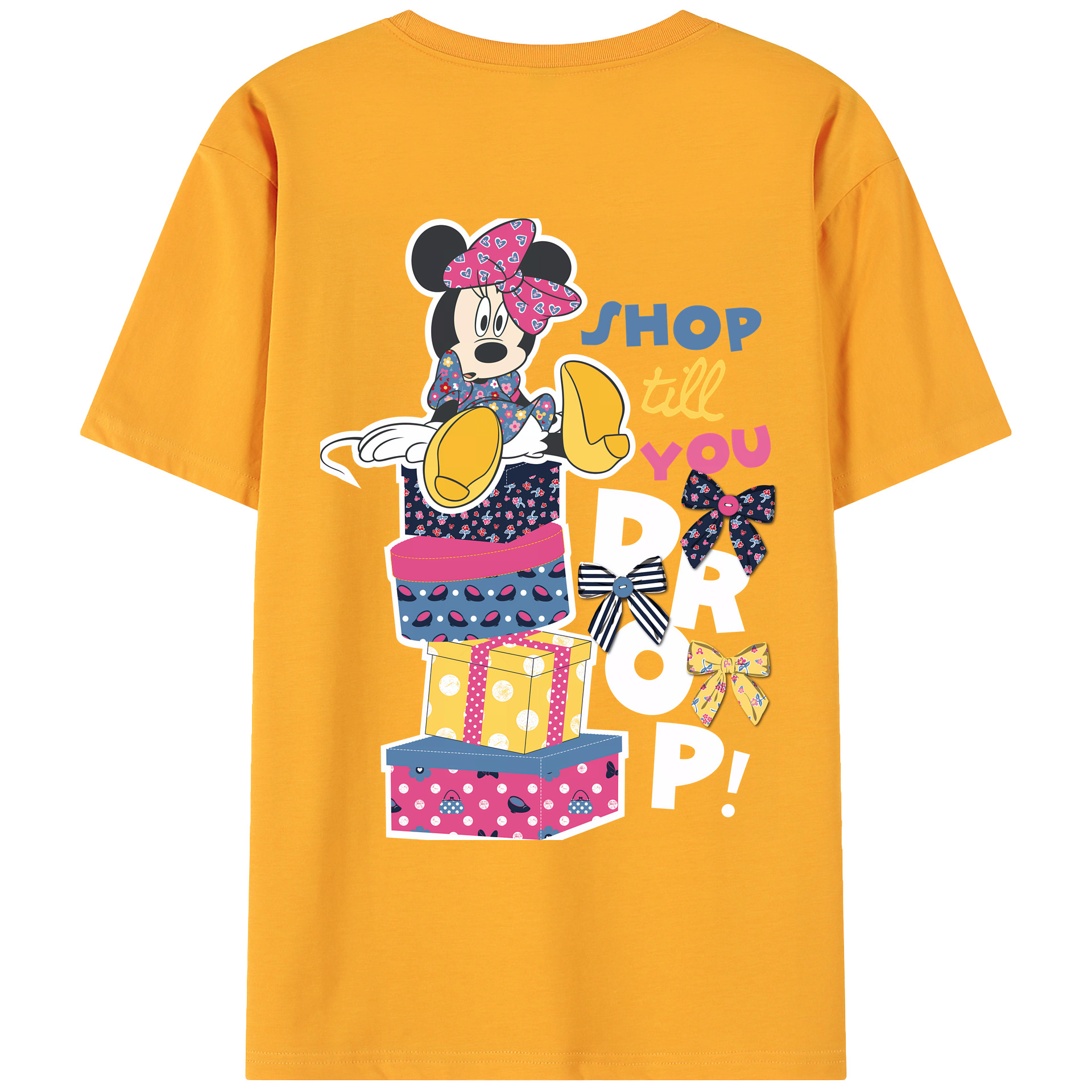 （画像用） ミッキーマウス Mickey Mouse 綿100％ メンズ半袖Tシャツ（バックプリント） 通気性