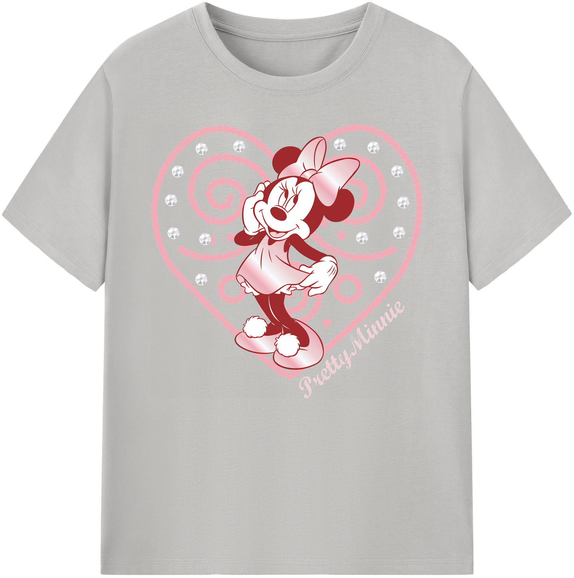 ミッキーマウス Mickey Mouse 綿100％ メンズ半袖Tシャツ｜肌触りやわらか＆通気性
