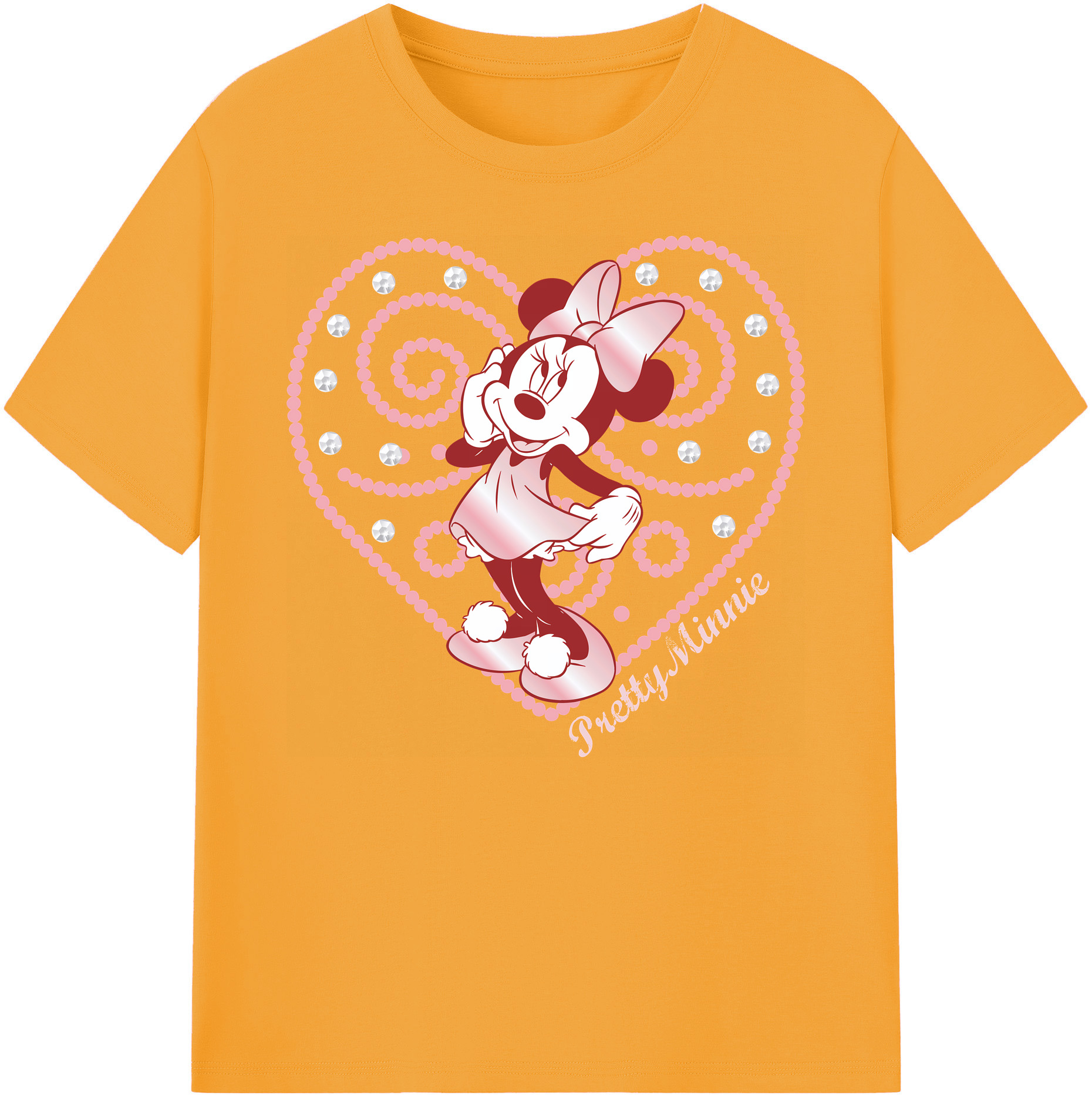 ミッキーマウス Mickey Mouse 綿100％ メンズ半袖Tシャツ｜肌触りやわらか＆通気性