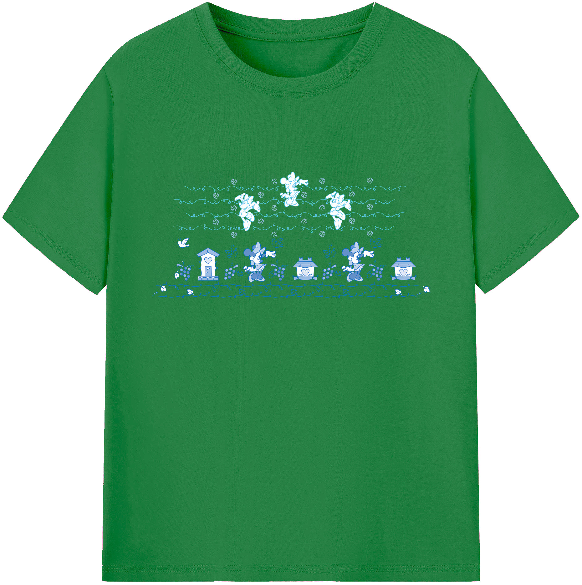 ミッキーマウス Mickey Mouse 綿100％ メンズ半袖Tシャツ｜肌触りやわらか＆通気性
