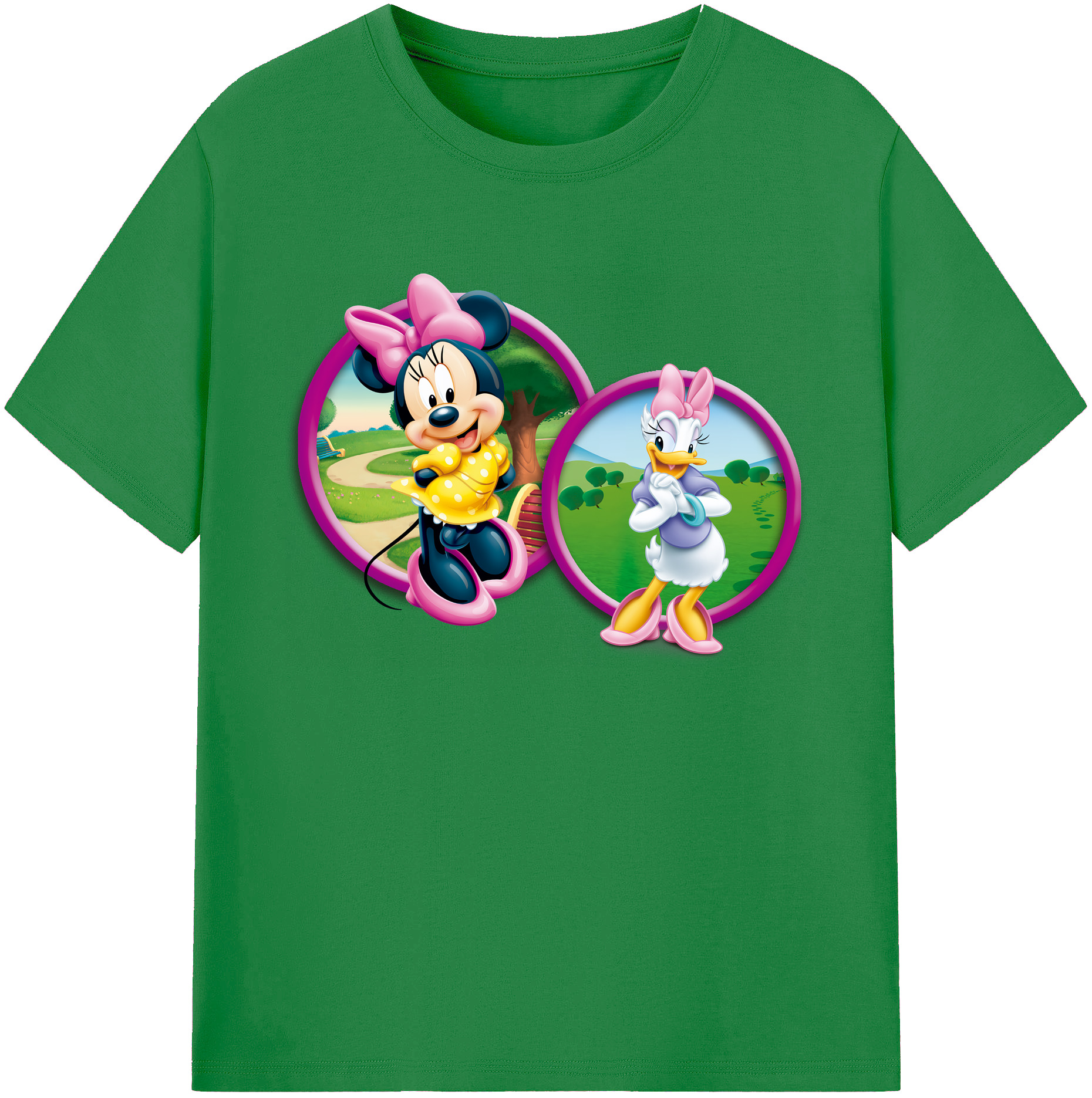ミッキーマウス Mickey Mouse 綿100％ メンズ半袖Tシャツ｜肌触りやわらか＆通気性