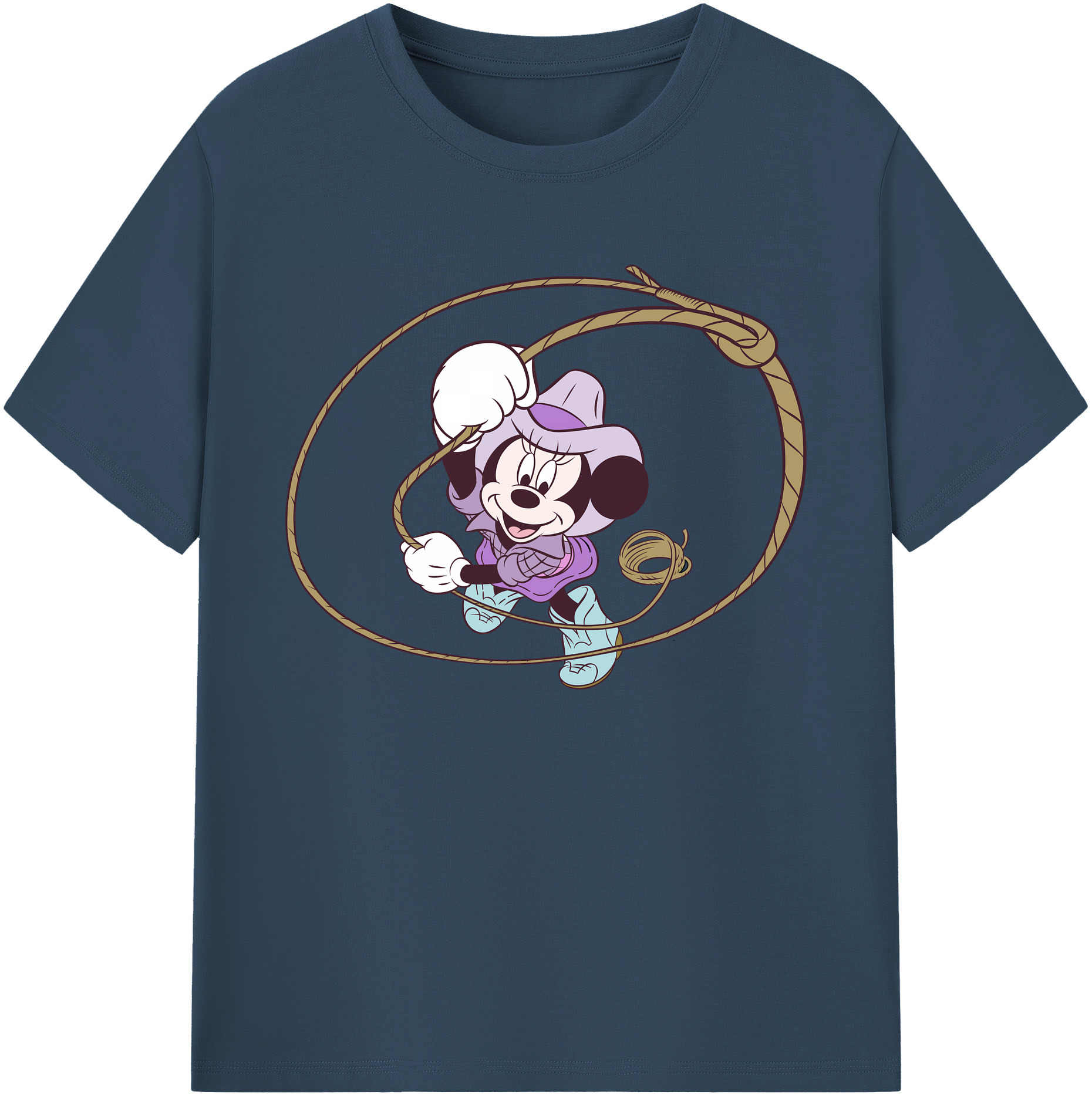 ミッキーマウス Mickey Mouse 綿100％ メンズ半袖Tシャツ｜肌触りやわらか＆通気性