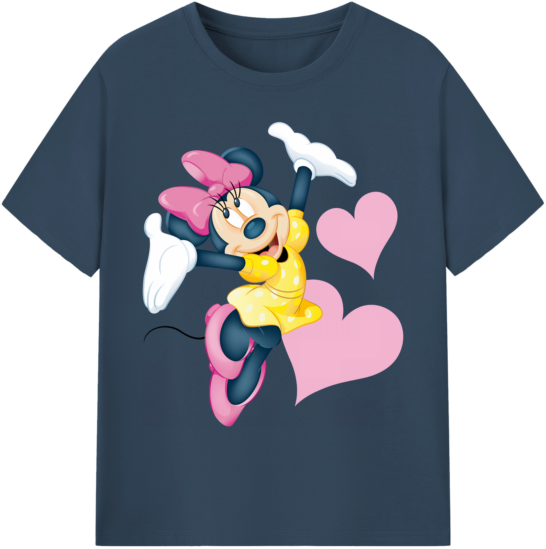 ミッキーマウス Mickey Mouse 綿100％ メンズ半袖Tシャツ｜肌触りやわらか＆通気性