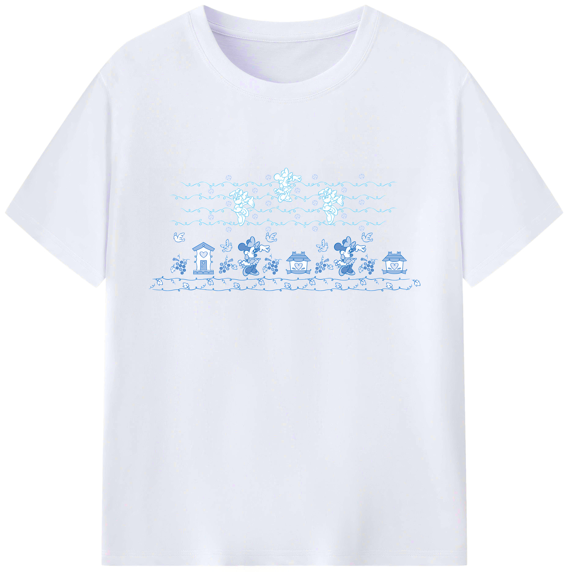 （画像用） ミッキーマウス Mickey Mouse 綿100％ メンズ半袖Tシャツ｜肌触りやわらか＆通気性