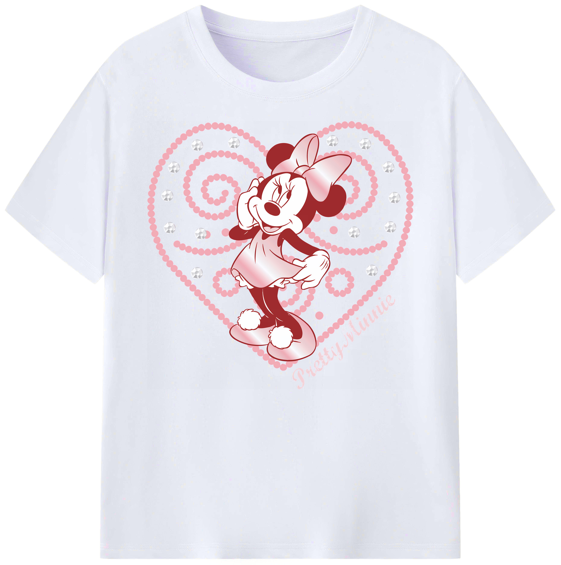 ミッキーマウス Mickey Mouse 綿100％ メンズ半袖Tシャツ｜肌触りやわらか＆通気性
