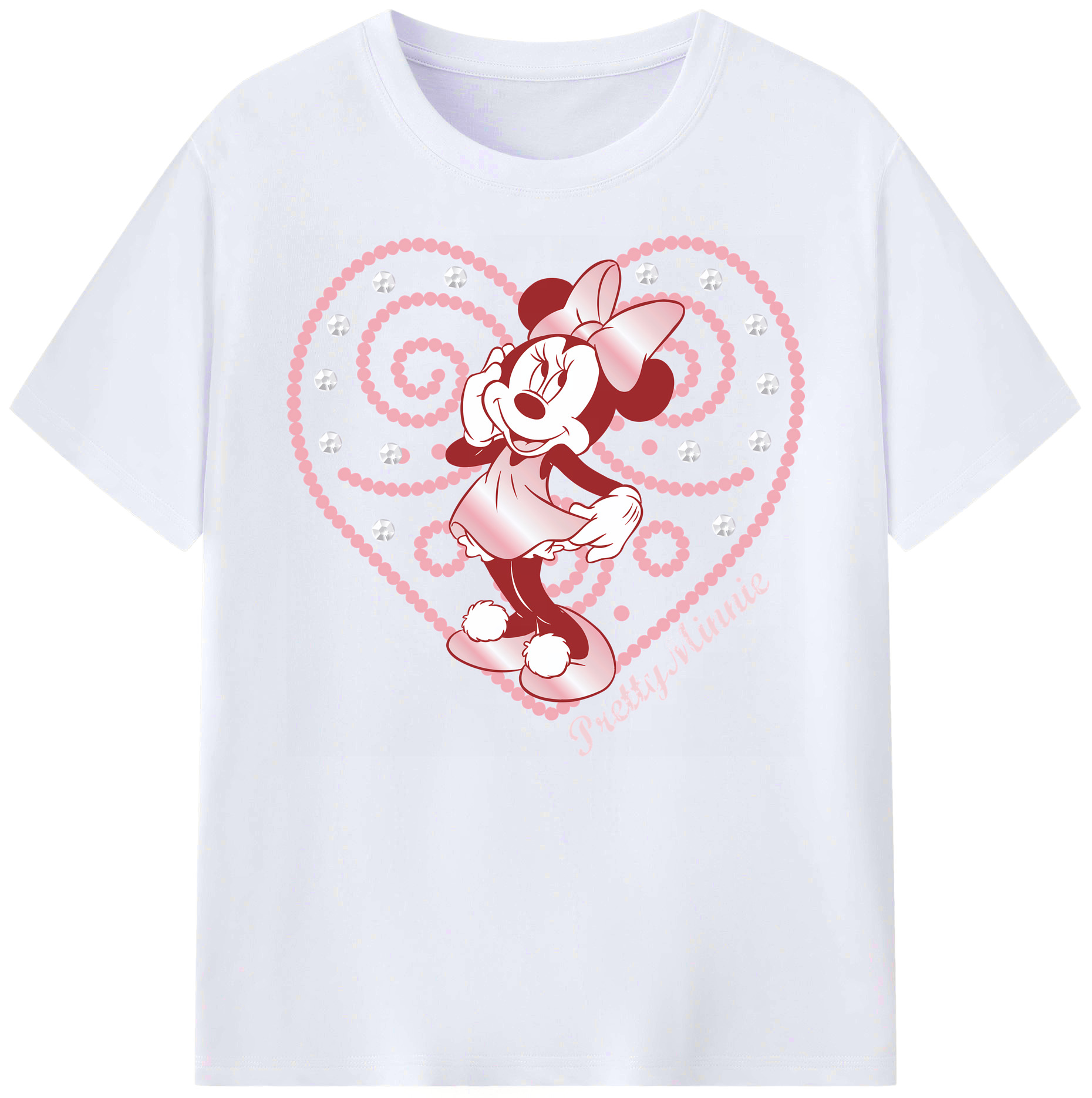 ミッキーマウス Mickey Mouse 綿100％ メンズ半袖Tシャツ｜肌触りやわらか＆通気性