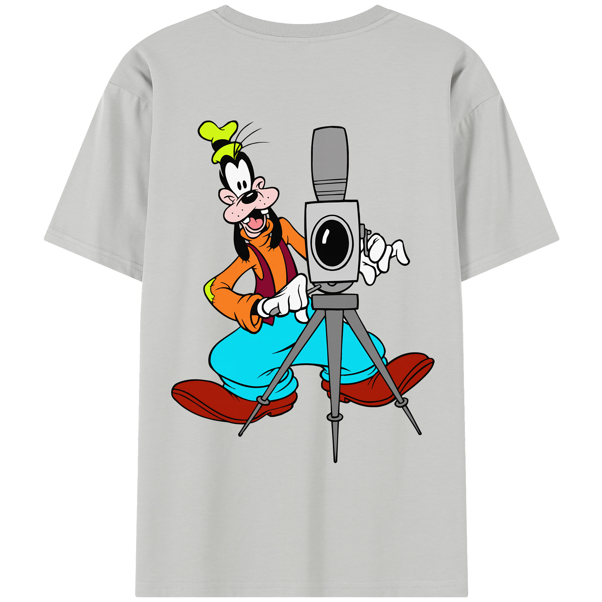 （画像用） ミッキーマウス Mickey Mouse レディース半袖Tシャツ(バックプリント)