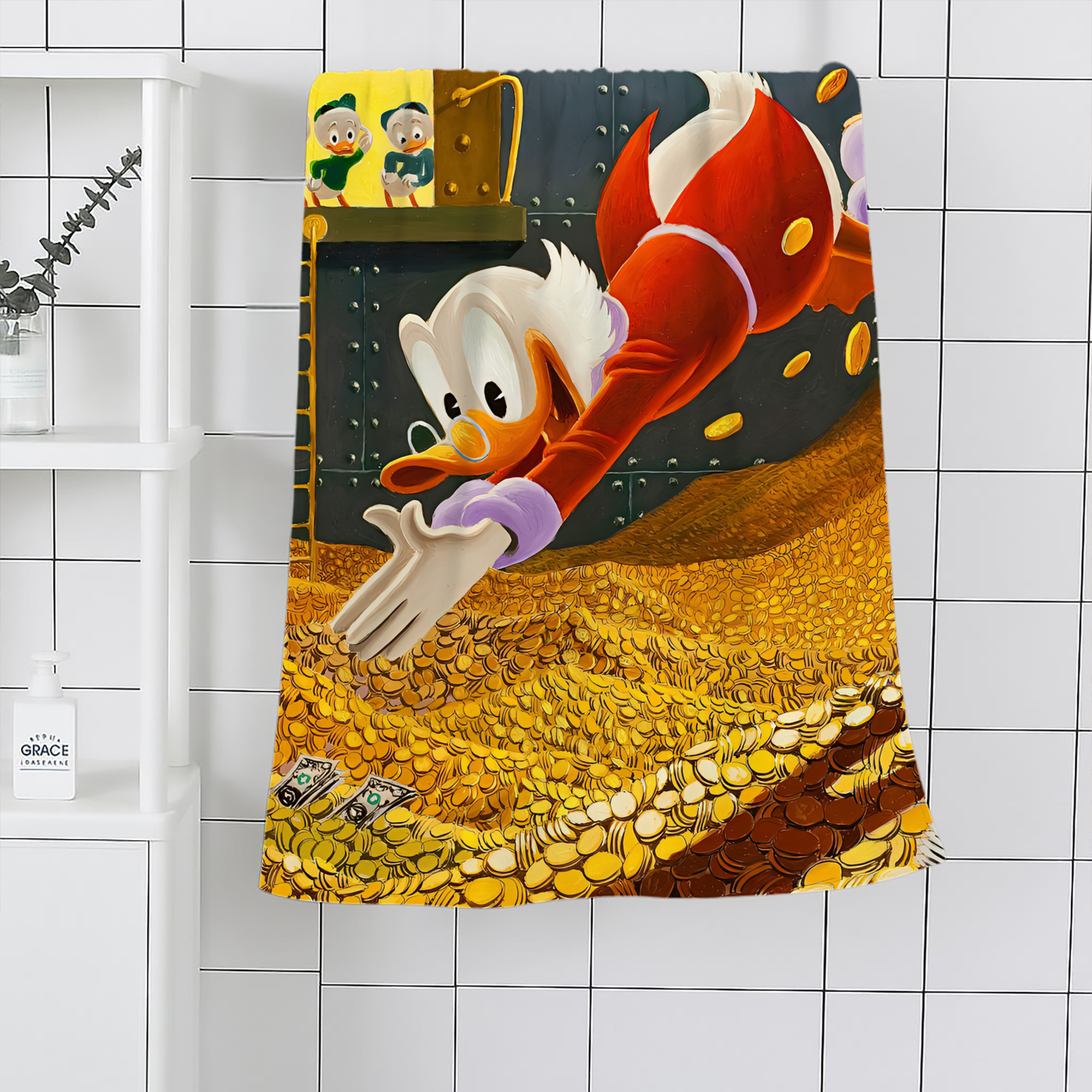 ミッキーマウス Mickey Mouse 大判バスタオル 70×140cm 吸水速乾 柔らかい肌触り