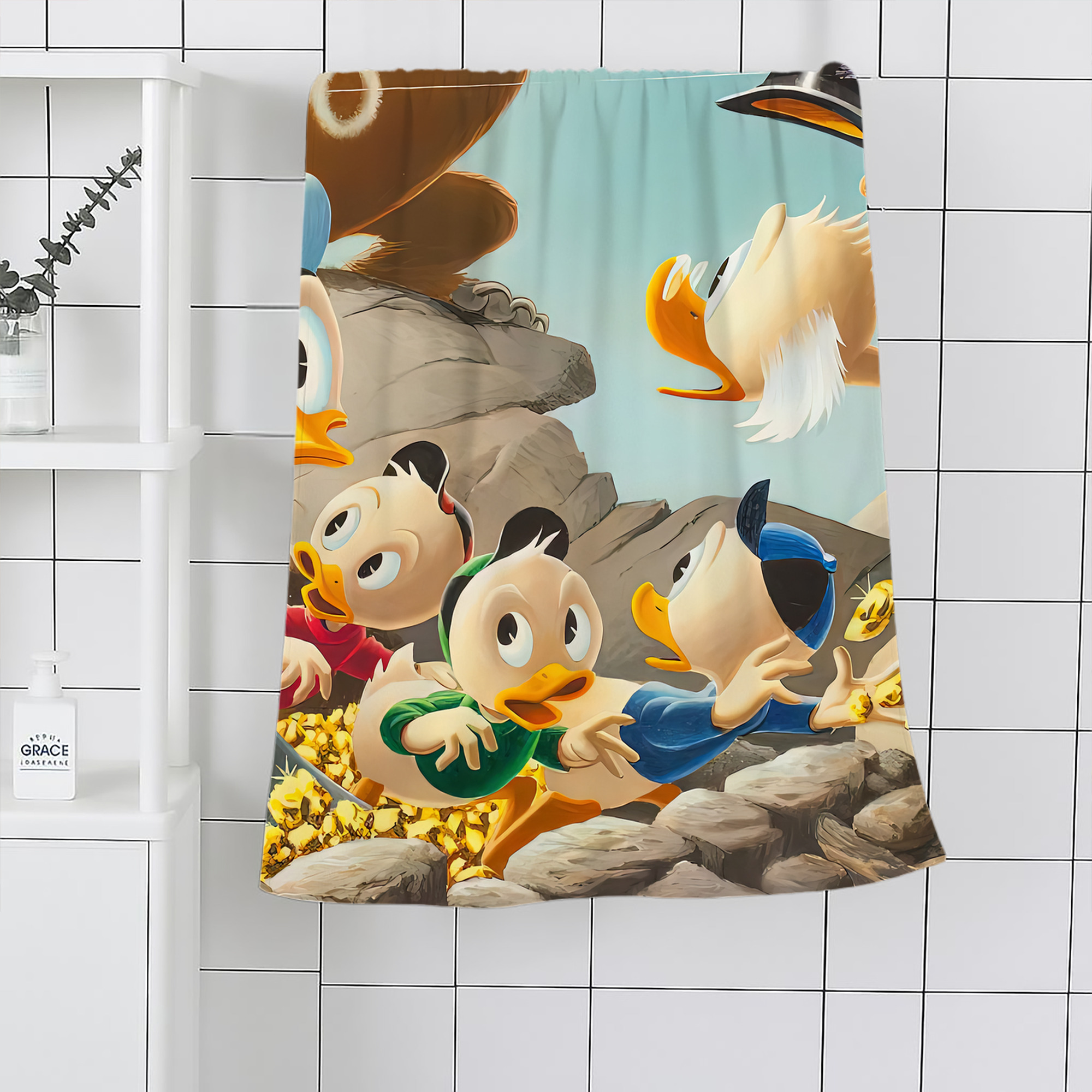 ミッキーマウス Mickey Mouse 大判バスタオル 70×140cm 吸水速乾 柔らかい肌触り