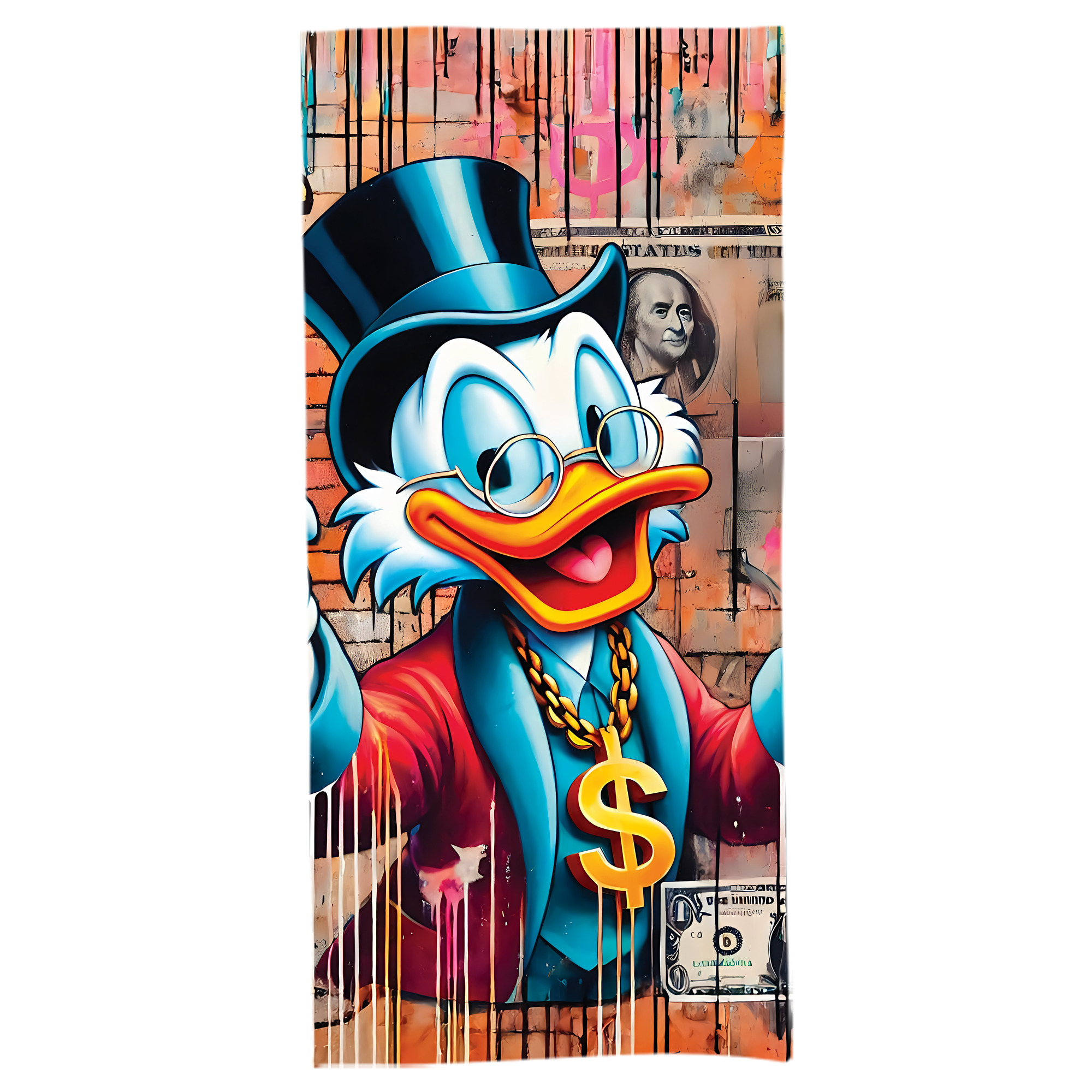 （画像用） ミッキーマウス Mickey Mouse 大判バスタオル 70×140cm 吸水速乾 柔らかい肌触り