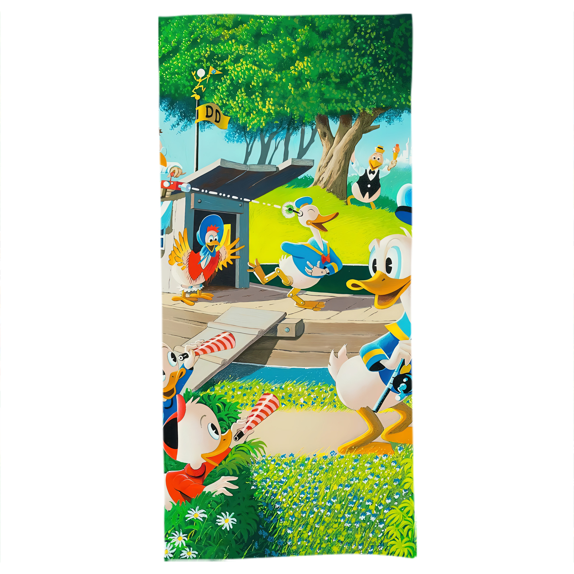 （画像用） ミッキーマウス Mickey Mouse 大判バスタオル 70×140cm 吸水速乾 柔らかい肌触り