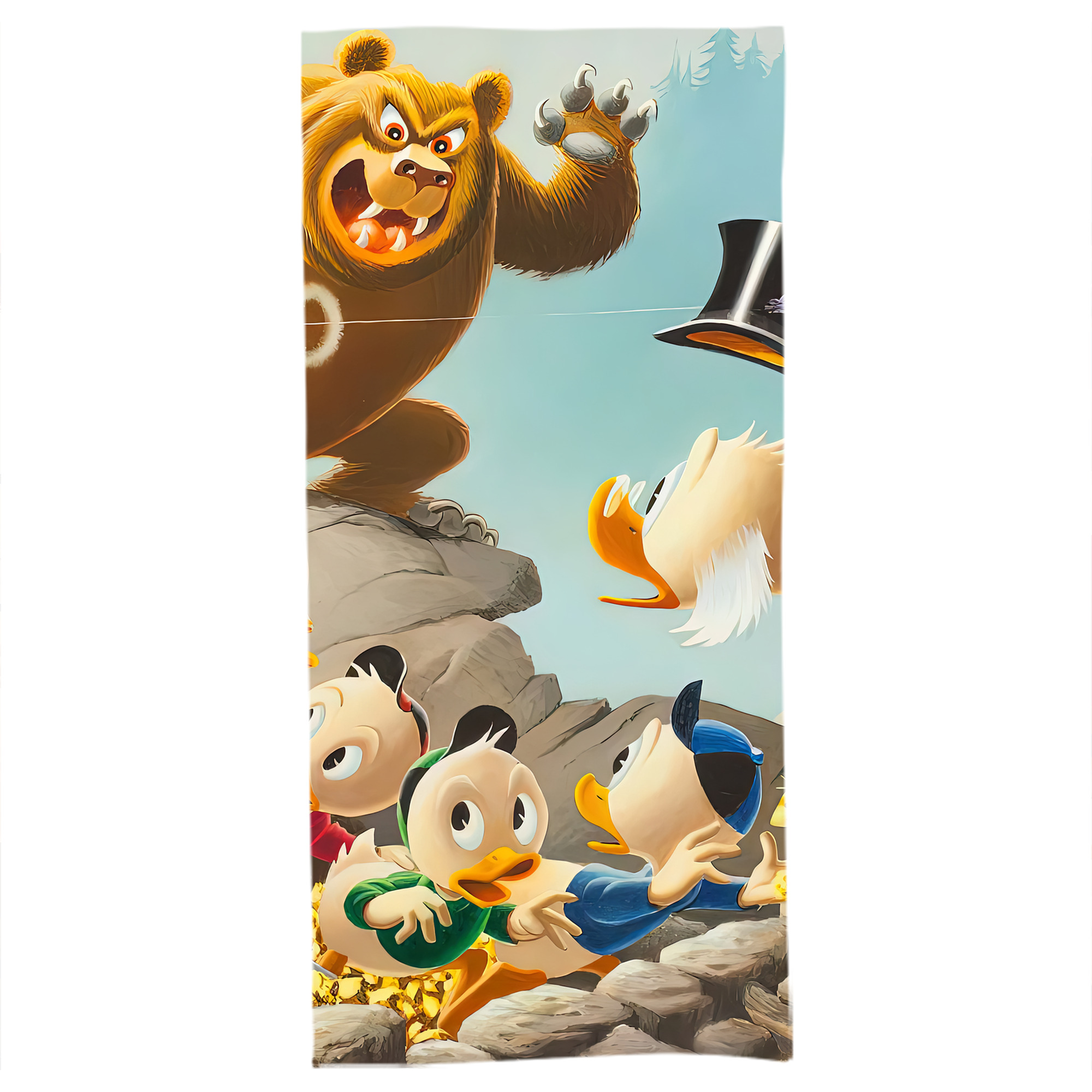（画像用） ミッキーマウス Mickey Mouse 大判バスタオル 70×140cm 吸水速乾 柔らかい肌触り