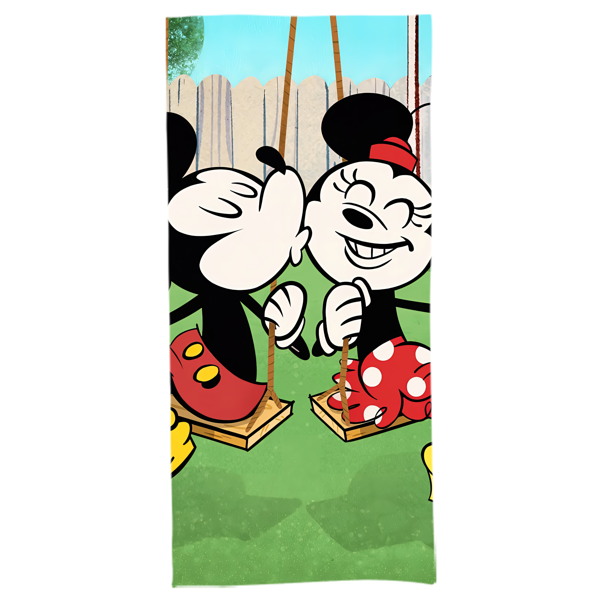 （画像用） ミッキーマウス Mickey Mouse 大判バスタオル 70×140cm 吸水速乾 柔らかい肌触り