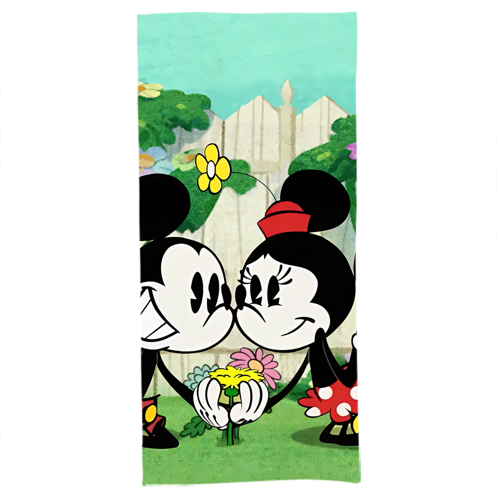（画像用） ミッキーマウス Mickey Mouse 大判バスタオル 70×140cm 吸水速乾 柔らかい肌触り