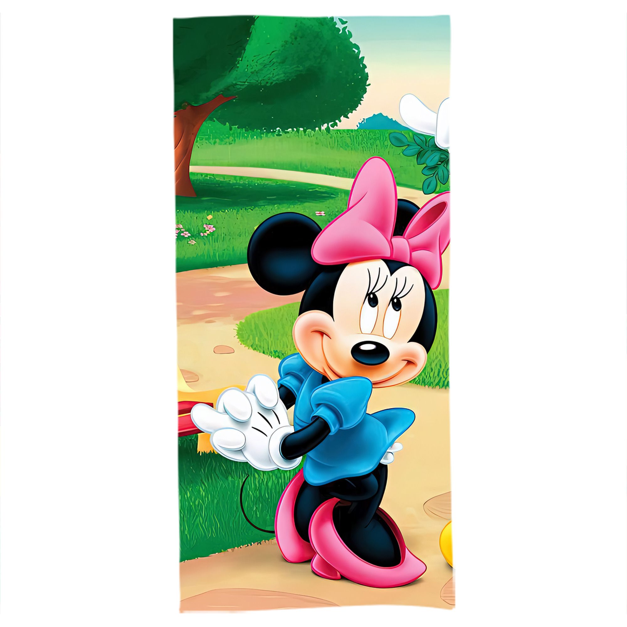 （画像用） ミッキーマウス Mickey Mouse 大判バスタオル 70×140cm 吸水速乾 柔らかい肌触り