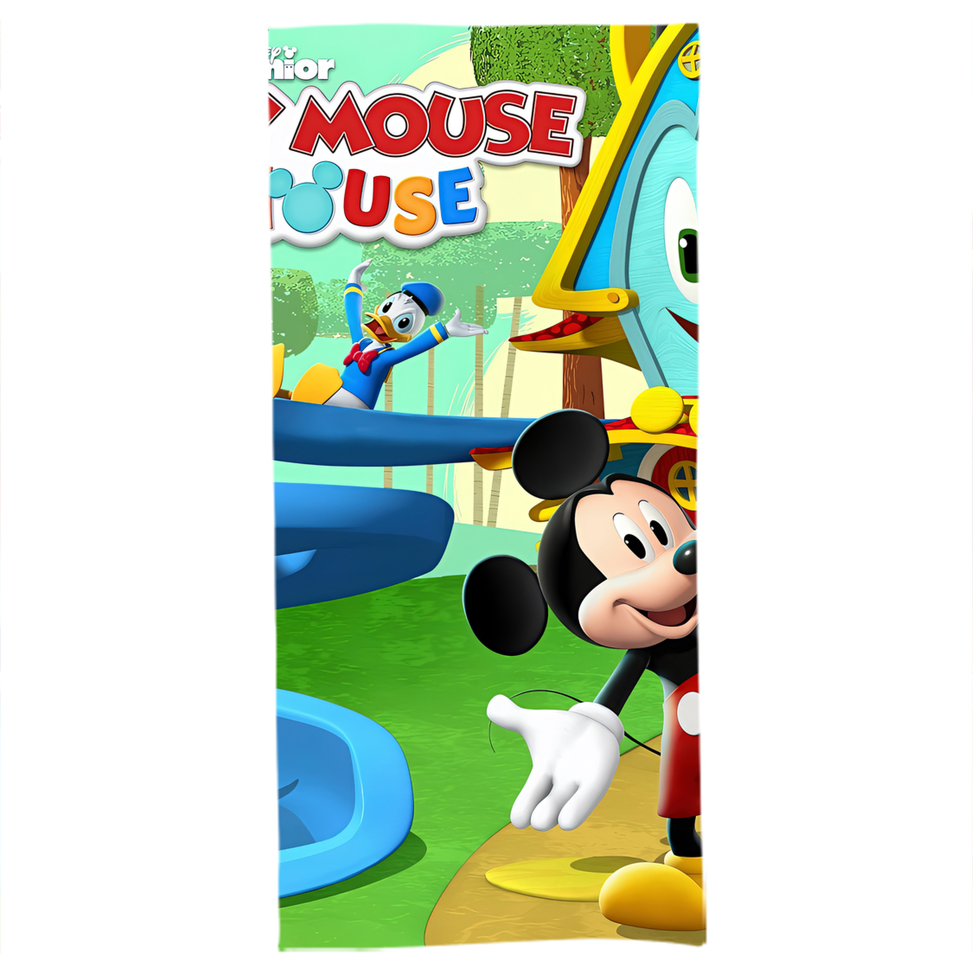 （画像用） ミッキーマウス Mickey Mouse 大判バスタオル 70×140cm 吸水速乾 柔らかい肌触り