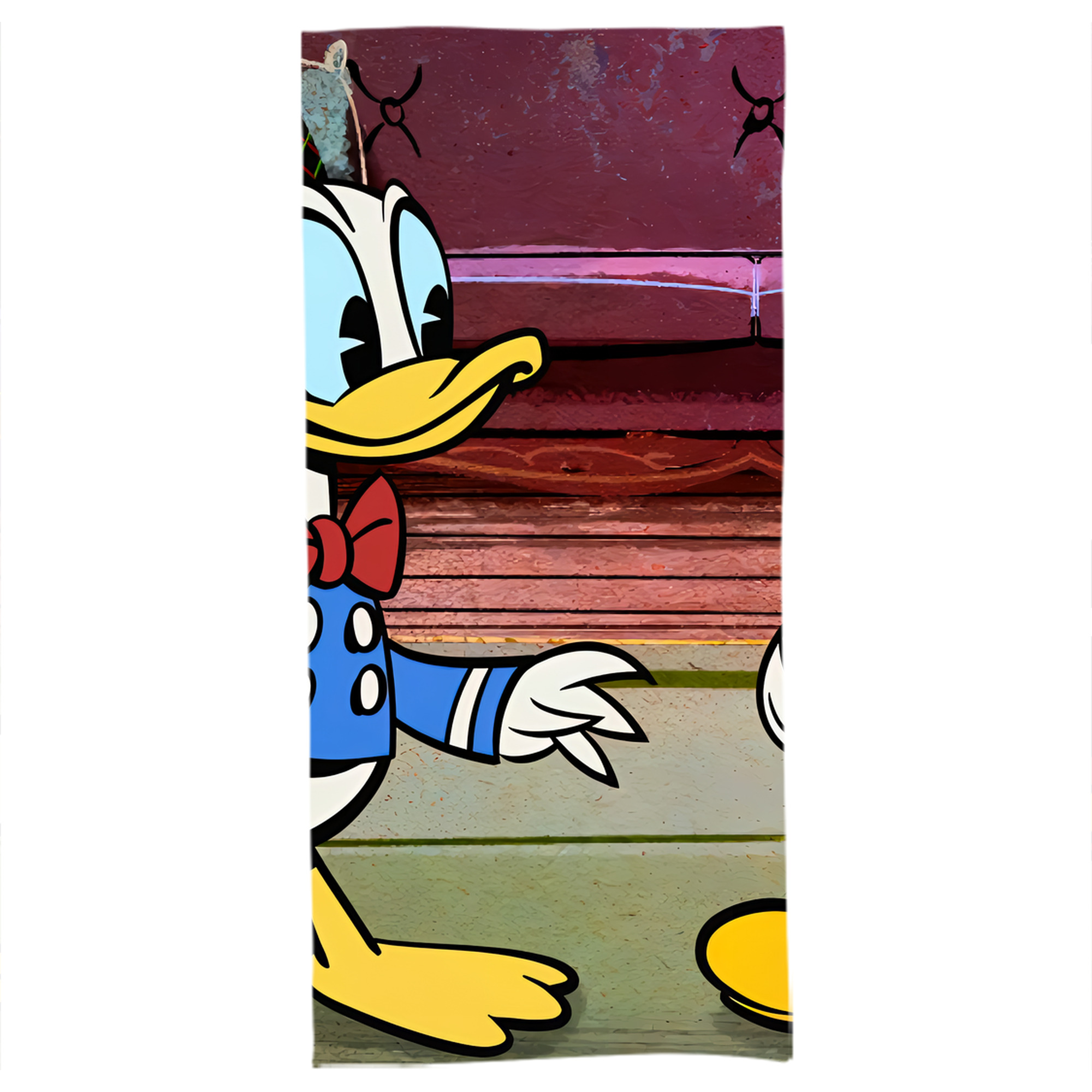 （画像用） ミッキーマウス Mickey Mouse 大判バスタオル 70×140cm 吸水速乾 柔らかい肌触り
