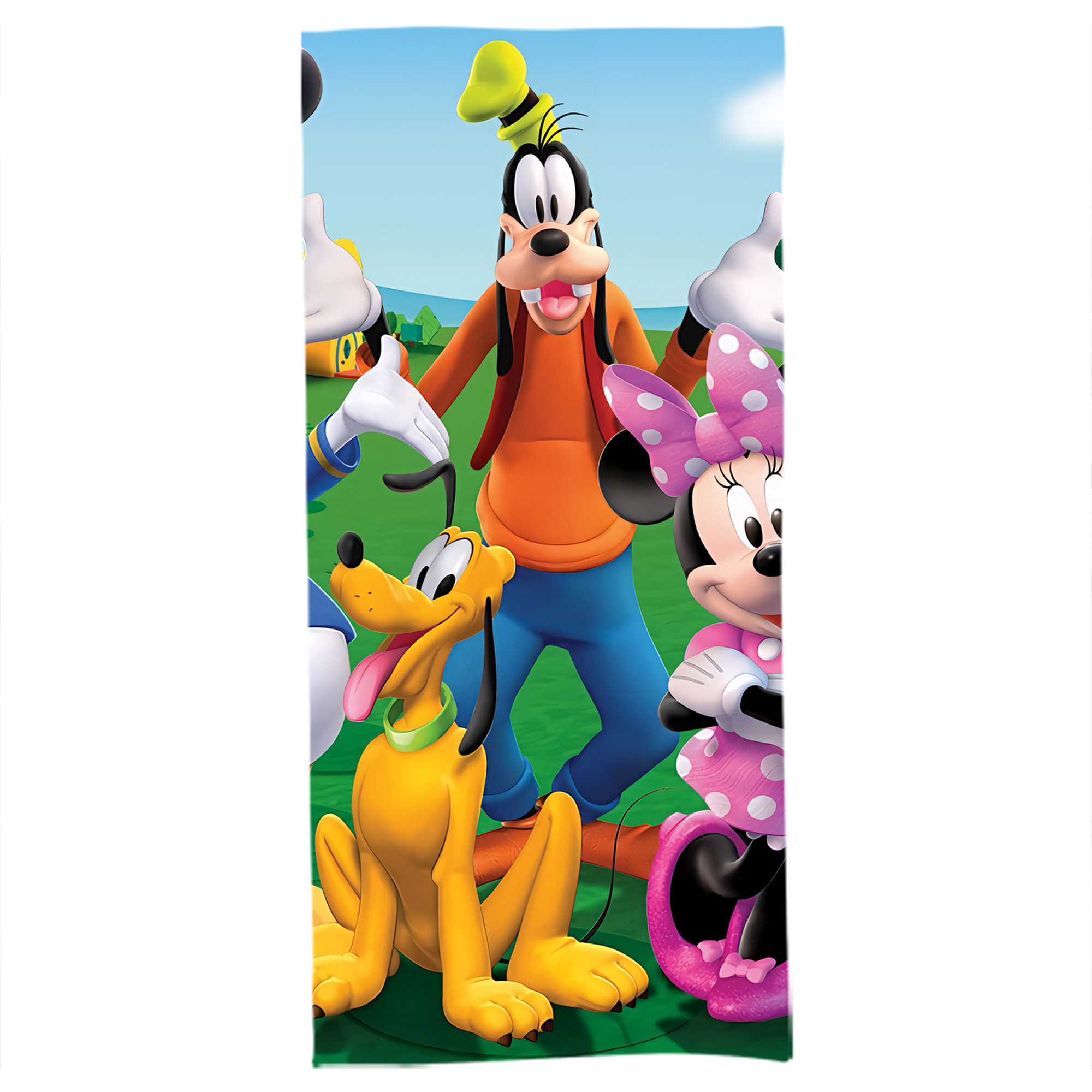 （画像用） ミッキーマウス Mickey Mouse 大判バスタオル 70×140cm 吸水速乾 柔らかい肌触り