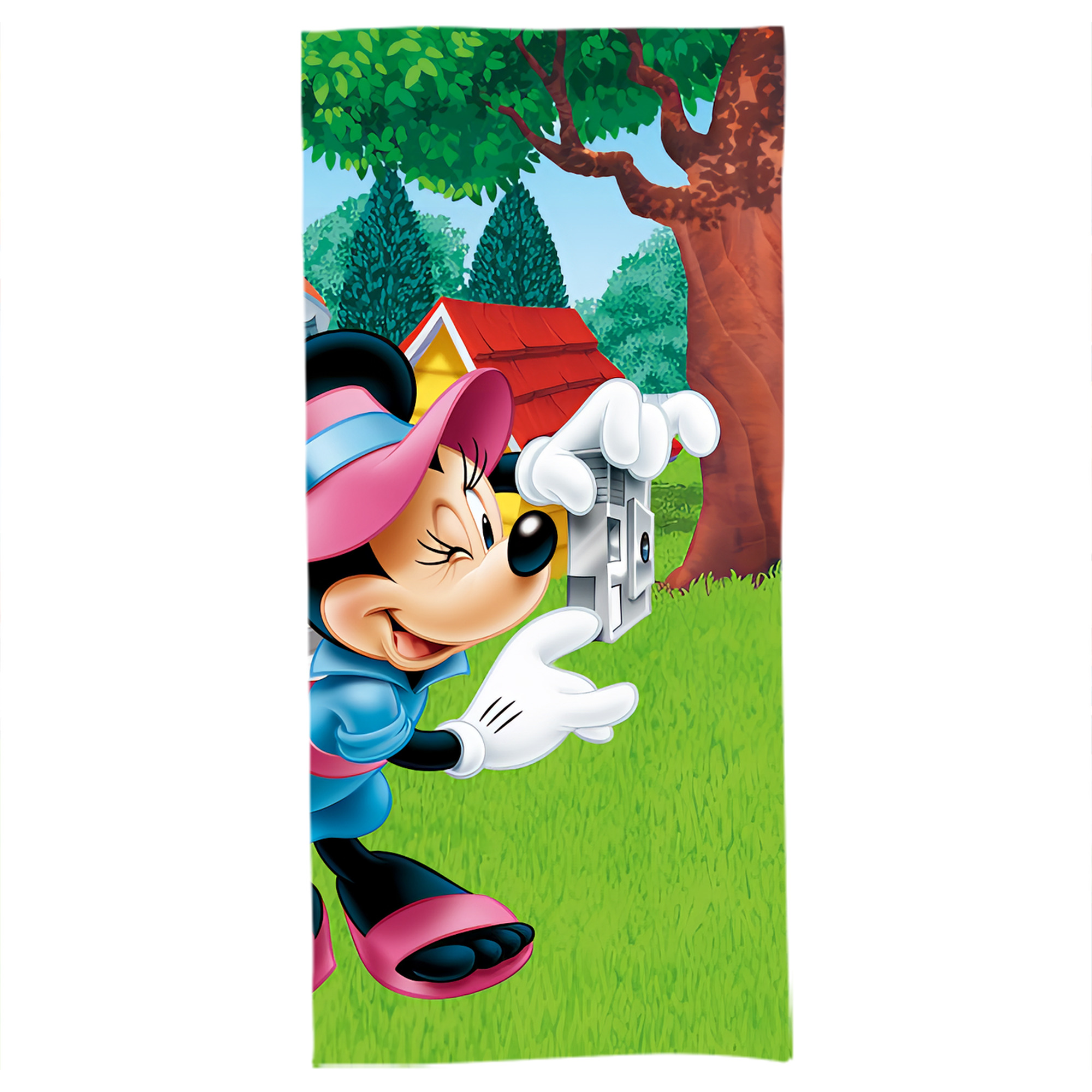 （画像用） ミッキーマウス Mickey Mouse 大判バスタオル 70×140cm 吸水速乾 柔らかい肌触り