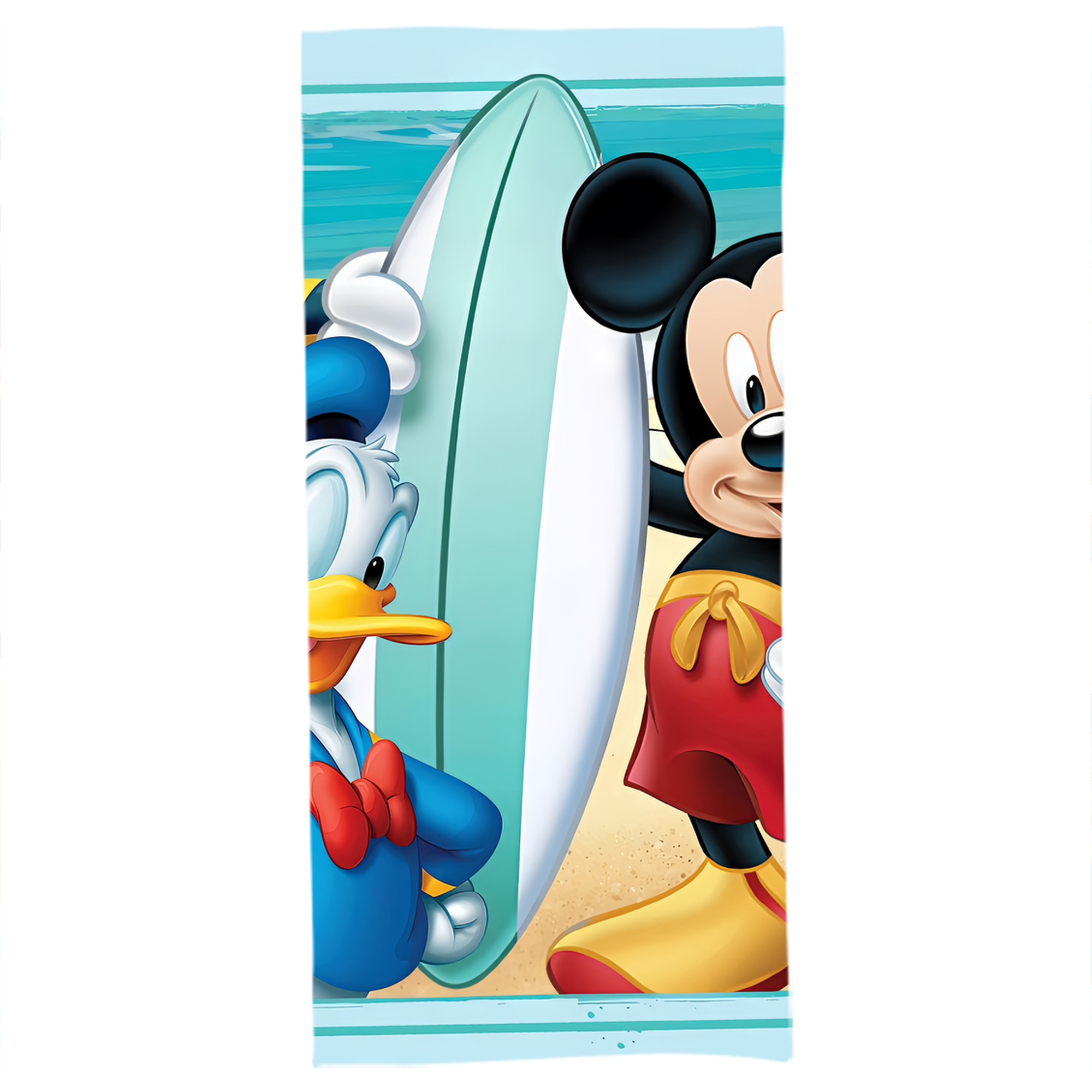 （画像用） ミッキーマウス Mickey Mouse 大判バスタオル 70×140cm 吸水速乾 柔らかい肌触り