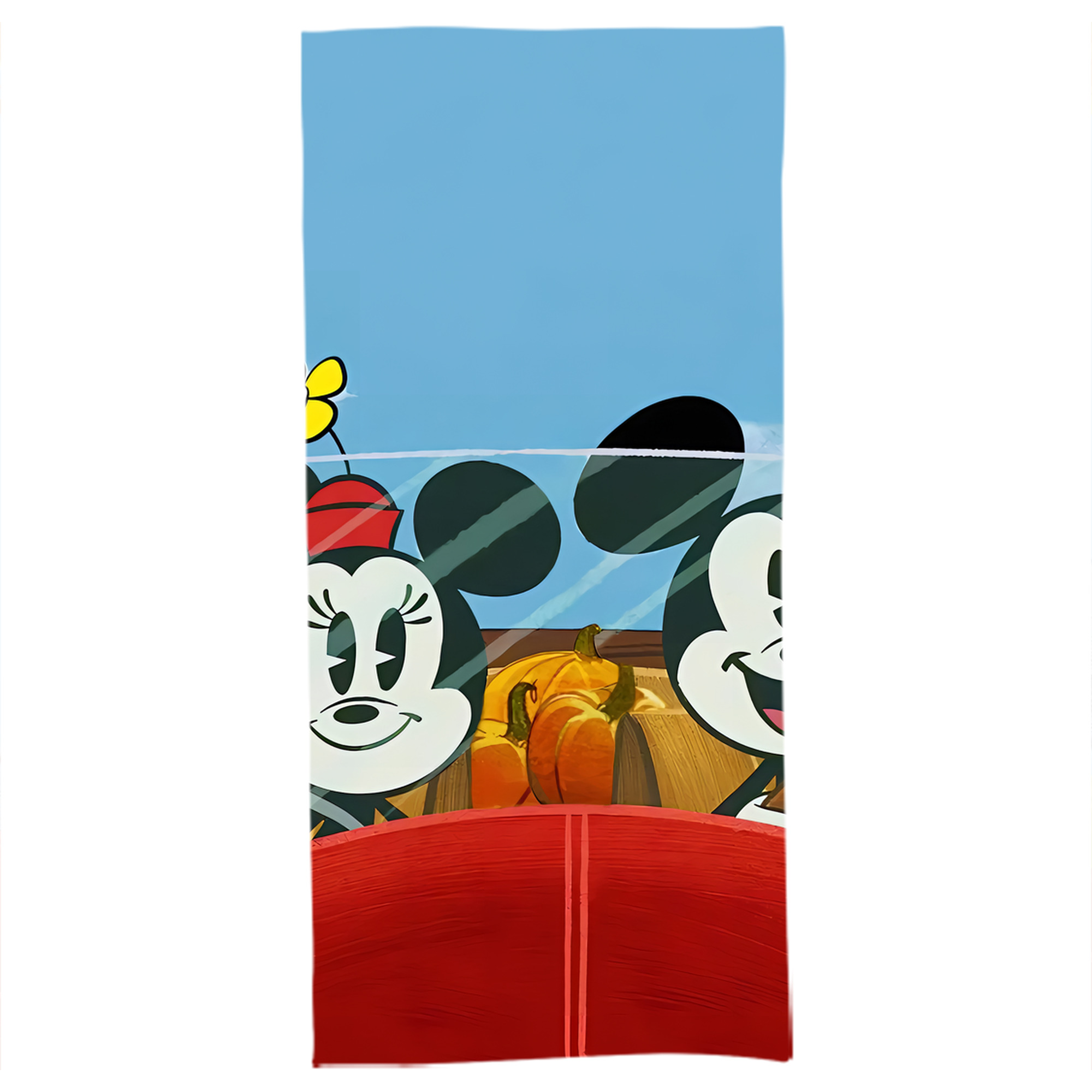 （画像用） ミッキーマウス Mickey Mouse 大判バスタオル 70×140cm 吸水速乾 柔らかい肌触り