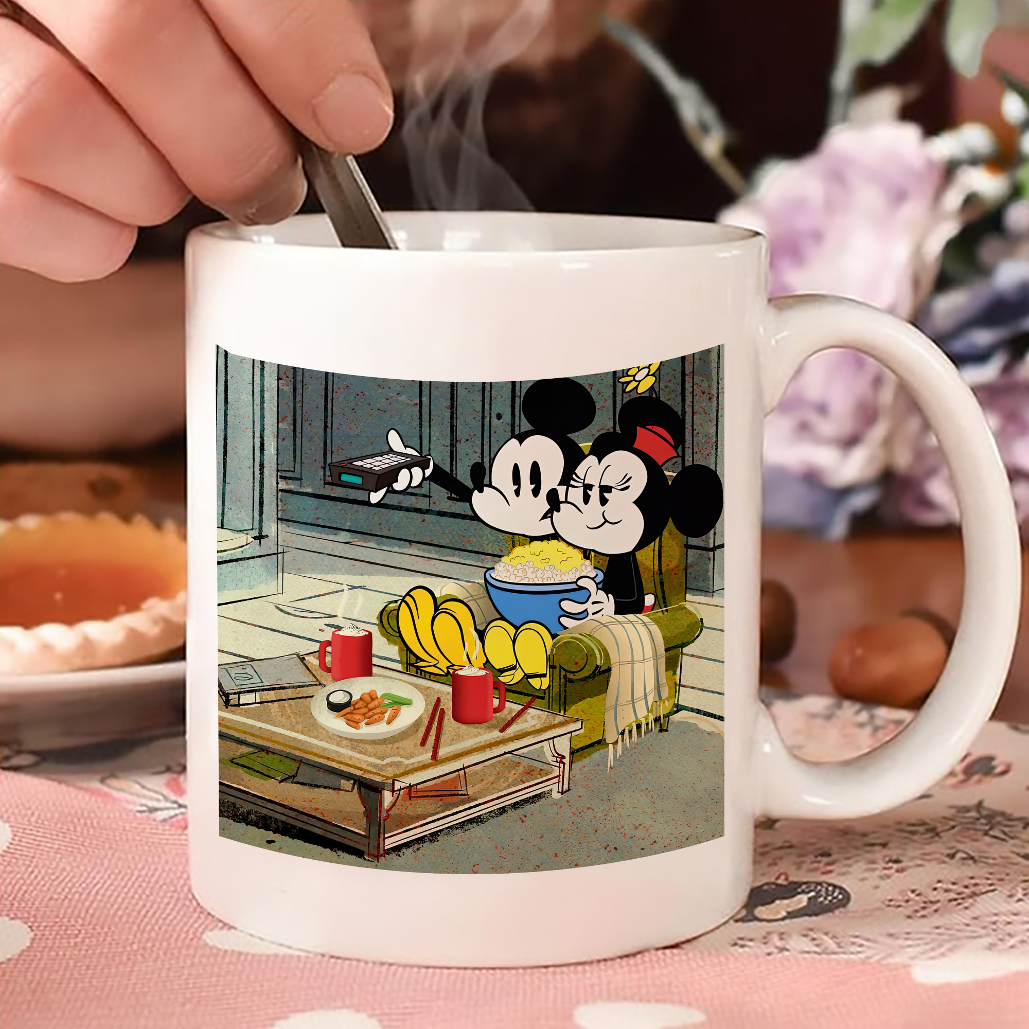 ミッキーマウス Mickey Mouse カラーマグカップ
