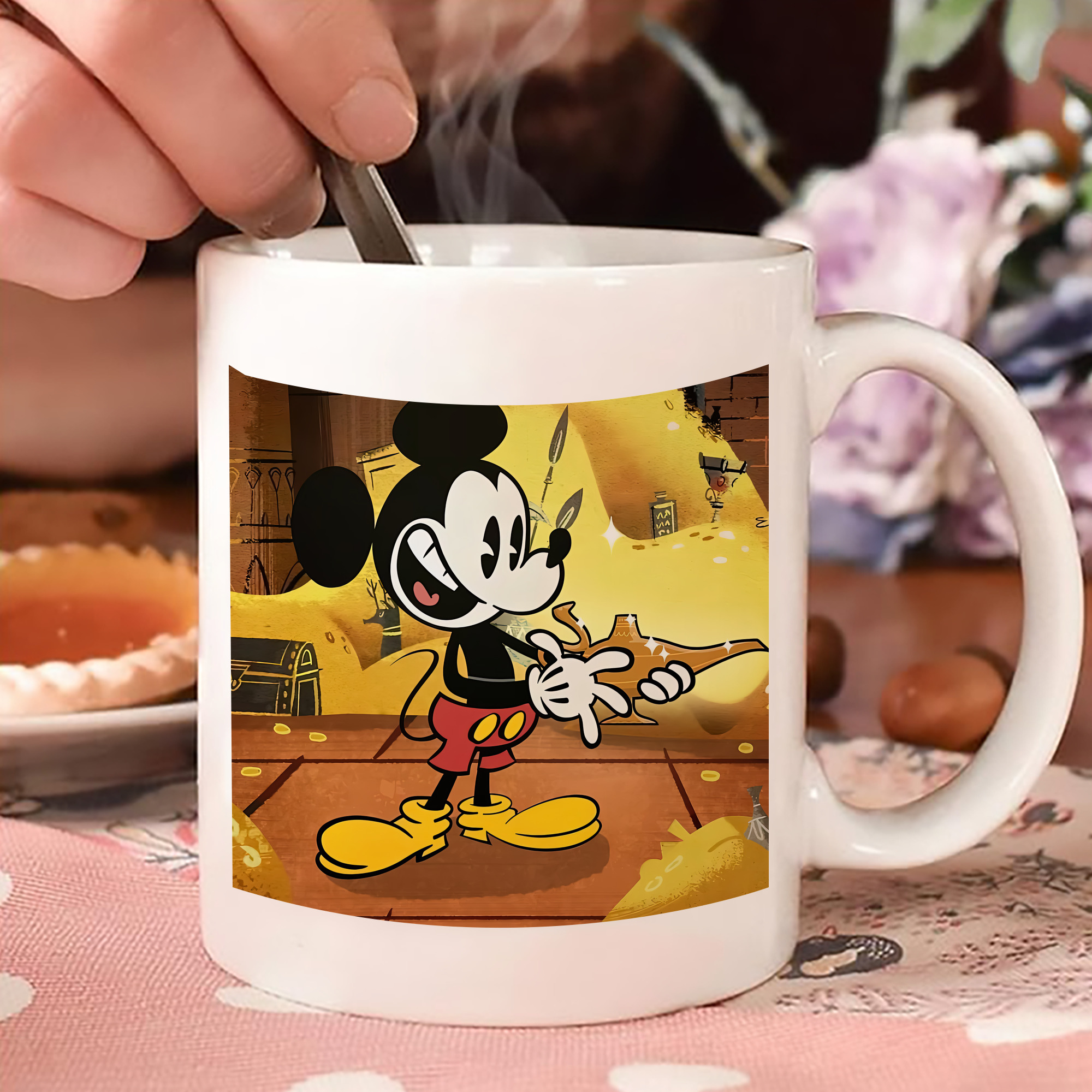 ミッキーマウス Mickey Mouse カラーマグカップ