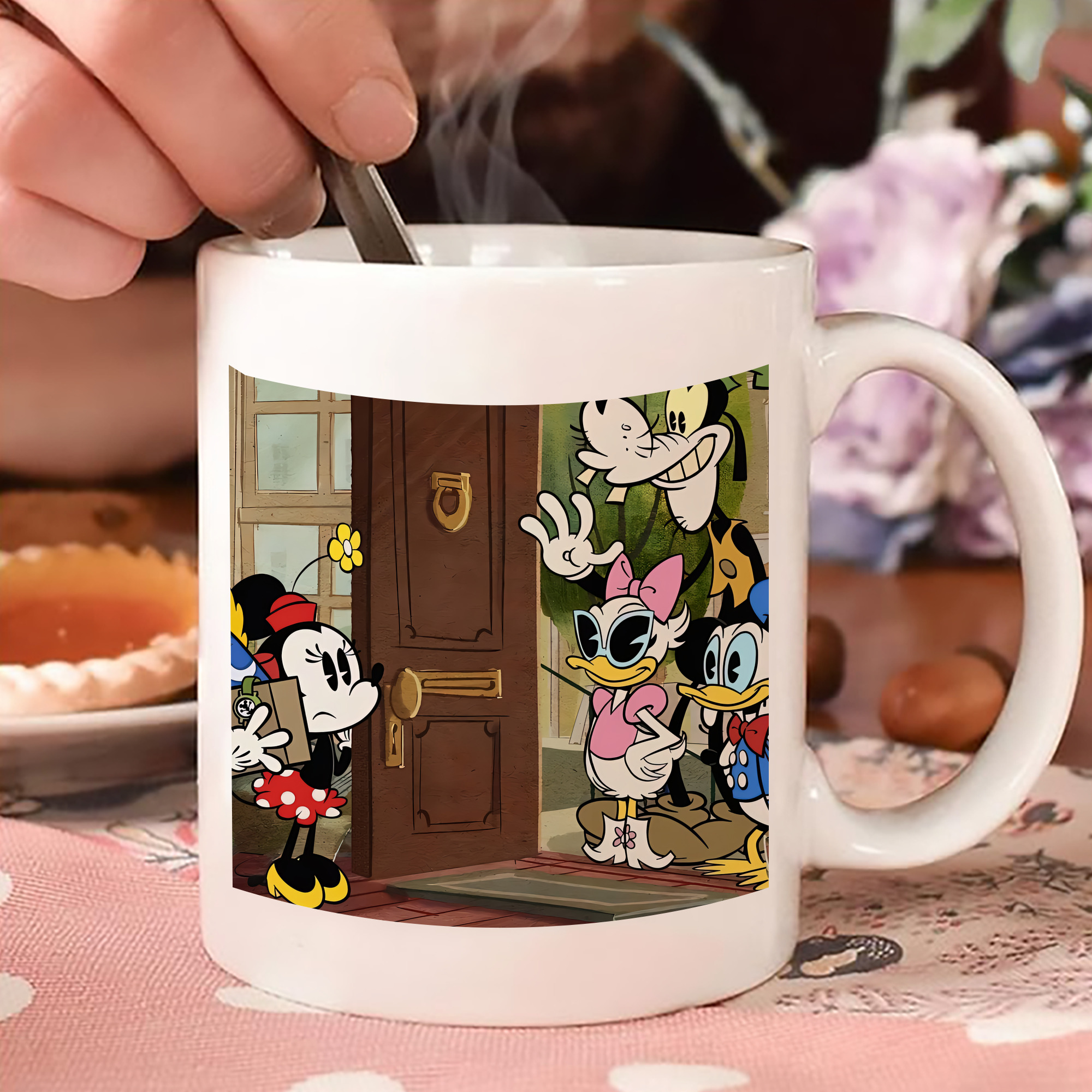 ミッキーマウス Mickey Mouse カラーマグカップ