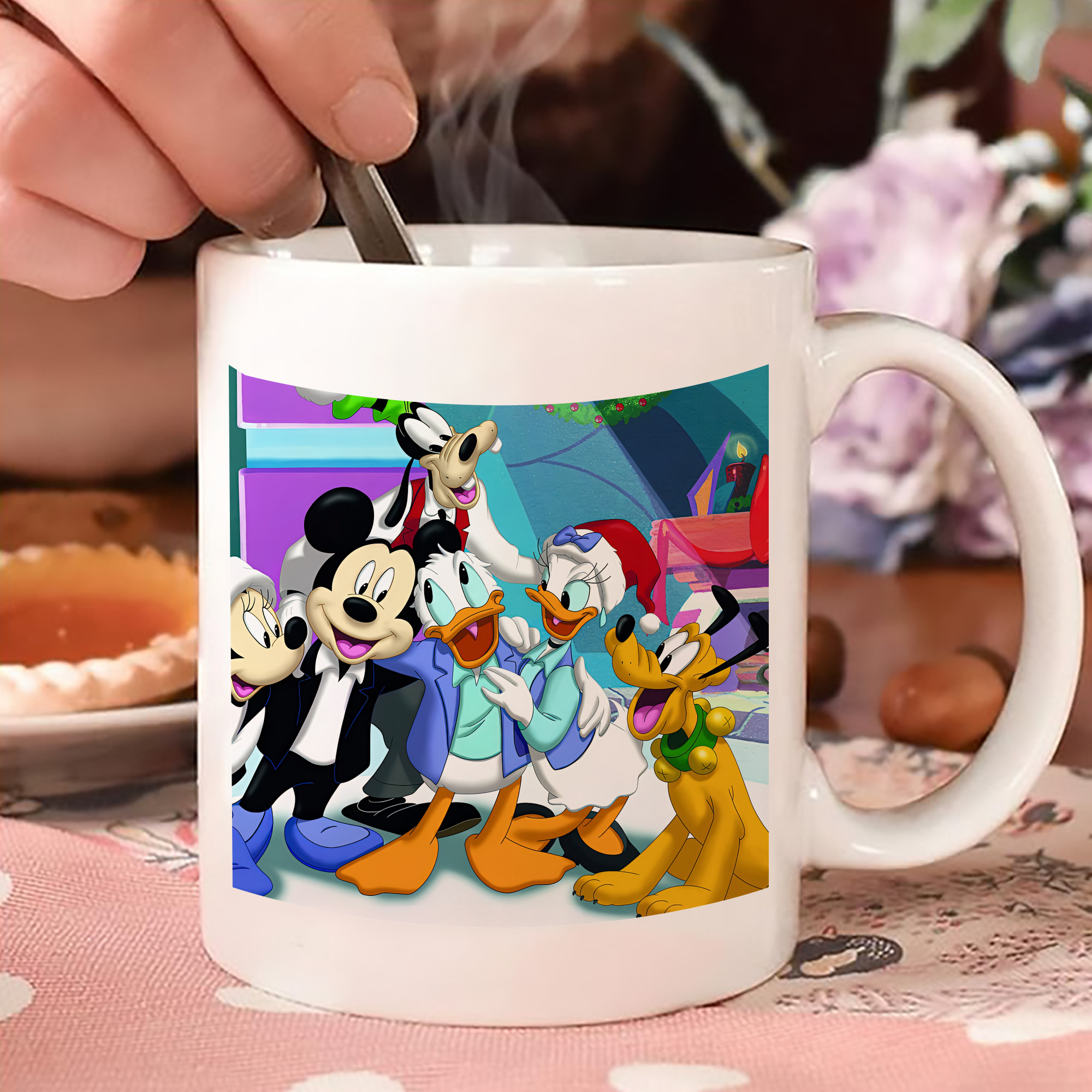 ミッキーマウス Mickey Mouse カラーマグカップ