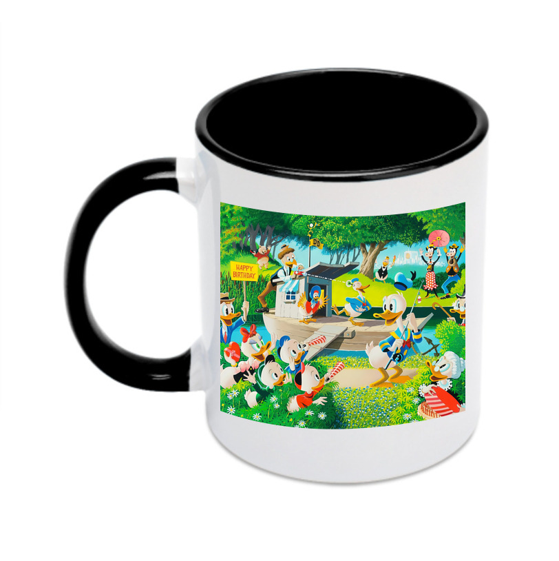 ミッキーマウス Mickey Mouse カラーマグカップ