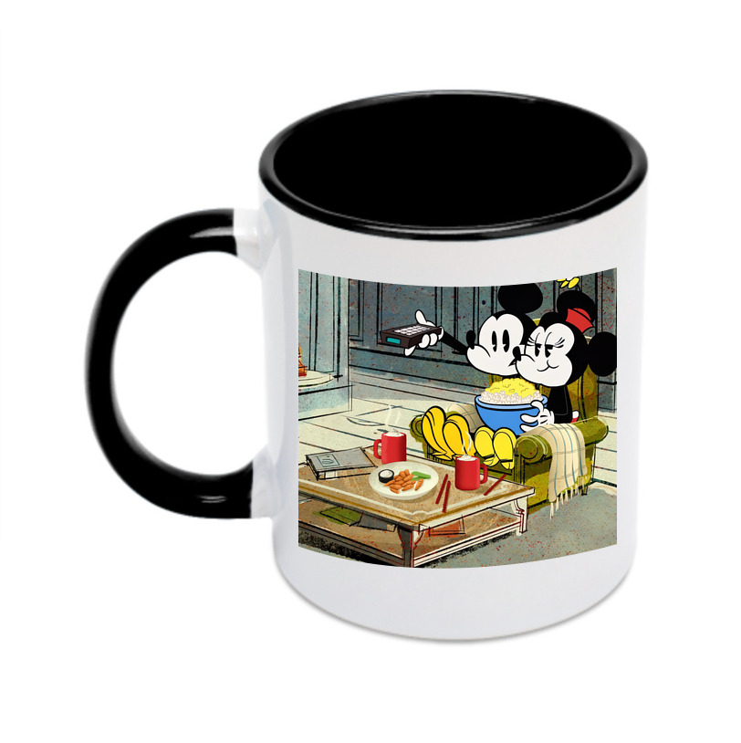 ミッキーマウス Mickey Mouse カラーマグカップ