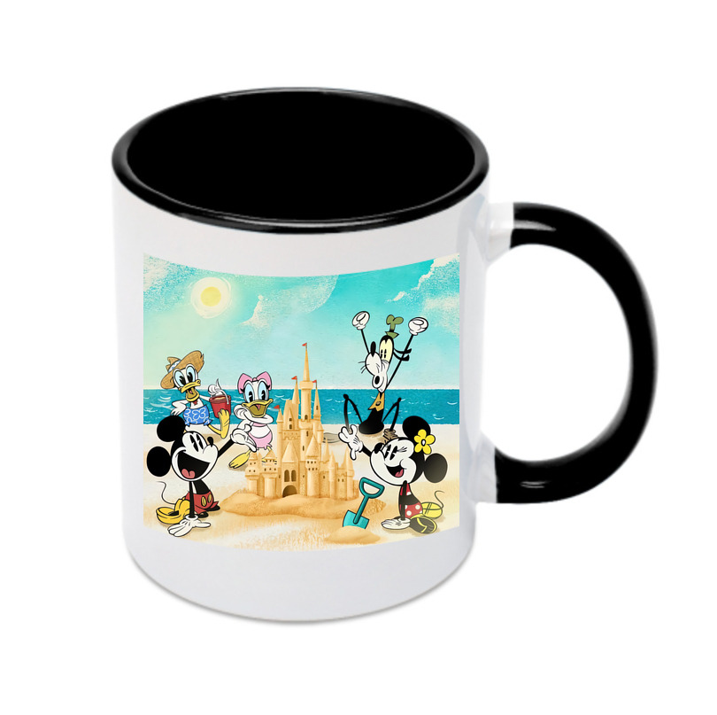 （画像用） ミッキーマウス Mickey Mouse カラーマグカップ