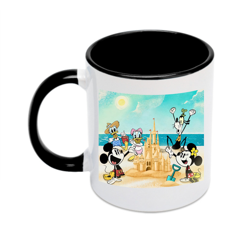 （画像用） ミッキーマウス Mickey Mouse カラーマグカップ