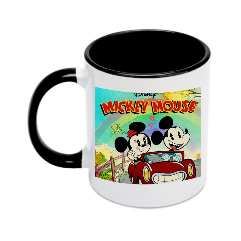 （画像用） ミッキーマウス Mickey Mouse カラーマグカップ