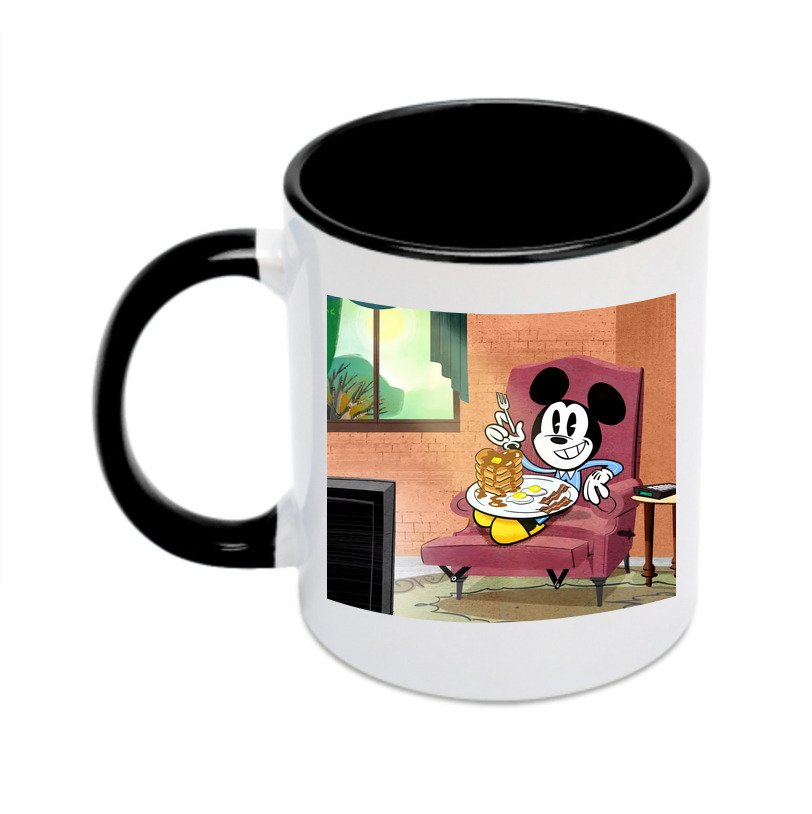 （画像用） ミッキーマウス Mickey Mouse カラーマグカップ