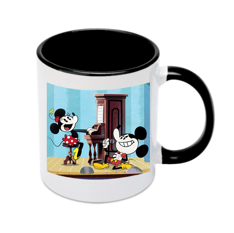 （画像用） ミッキーマウス Mickey Mouse カラーマグカップ