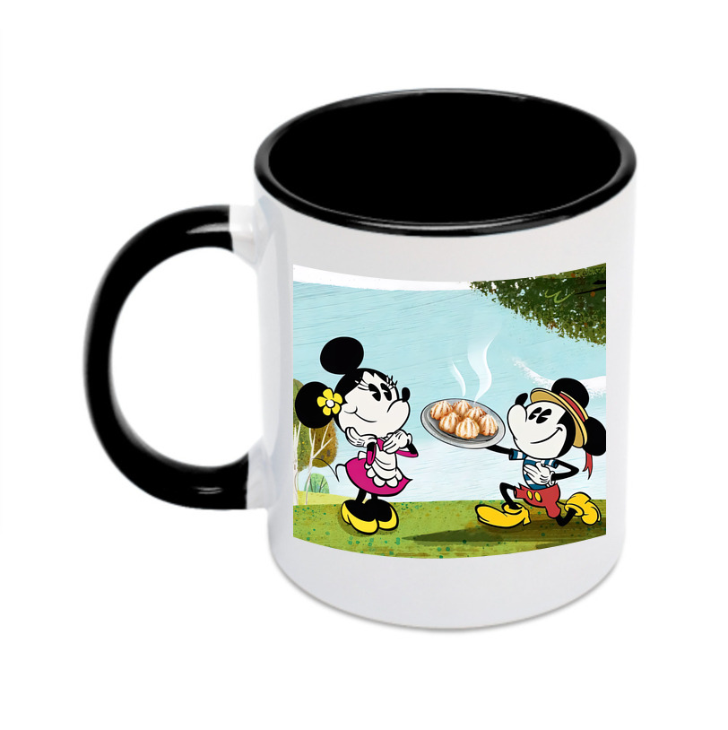 （画像用） ミッキーマウス Mickey Mouse カラーマグカップ