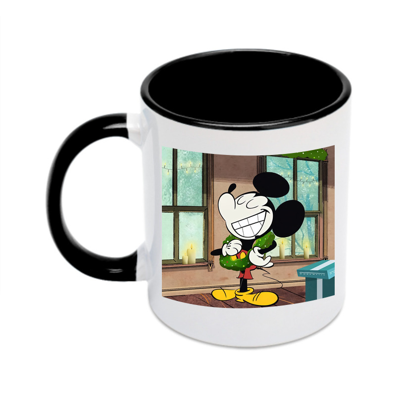 （画像用） ミッキーマウス Mickey Mouse カラーマグカップ