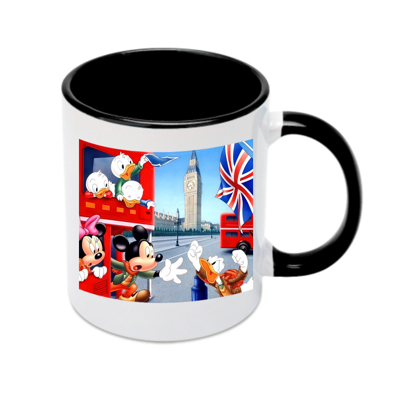 （画像用） ミッキーマウス Mickey Mouse カラーマグカップ