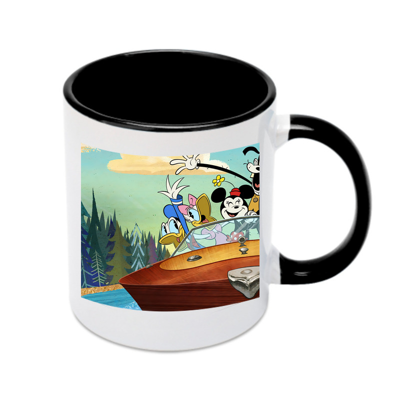（画像用） ミッキーマウス Mickey Mouse カラーマグカップ