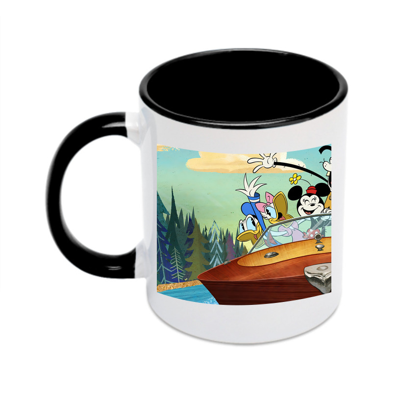 （画像用） ミッキーマウス Mickey Mouse カラーマグカップ