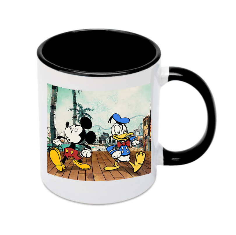 （画像用） ミッキーマウス Mickey Mouse カラーマグカップ