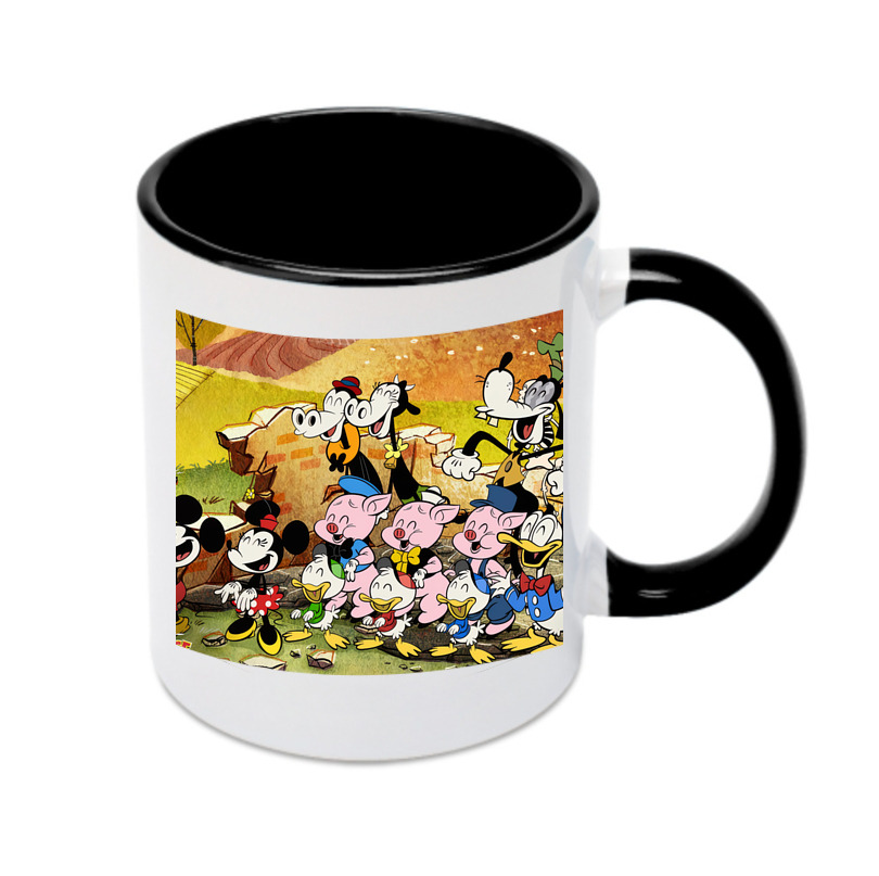 （画像用） ミッキーマウス Mickey Mouse カラーマグカップ