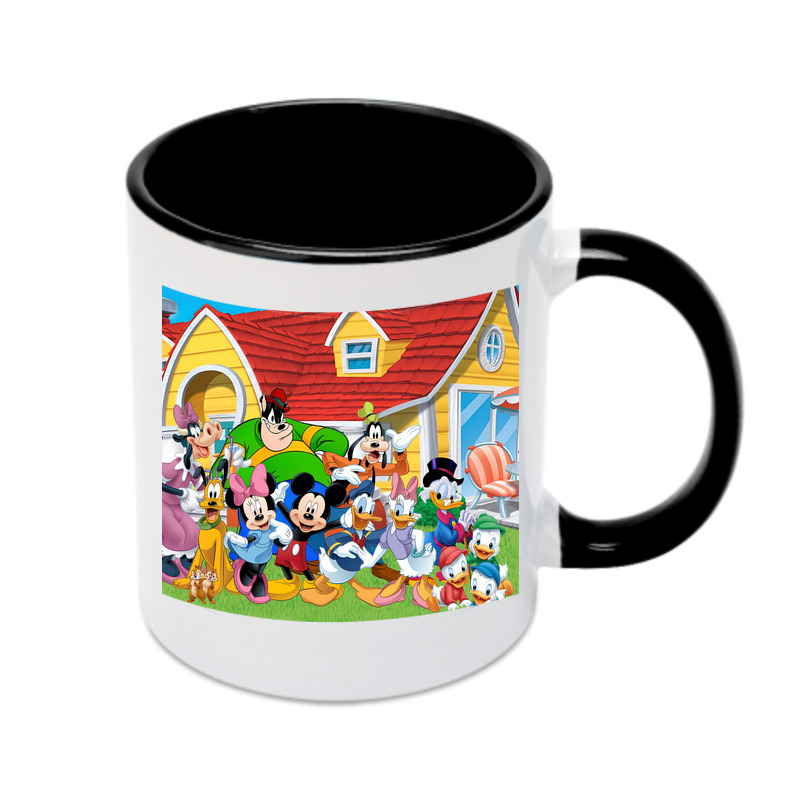 （画像用） ミッキーマウス Mickey Mouse カラーマグカップ