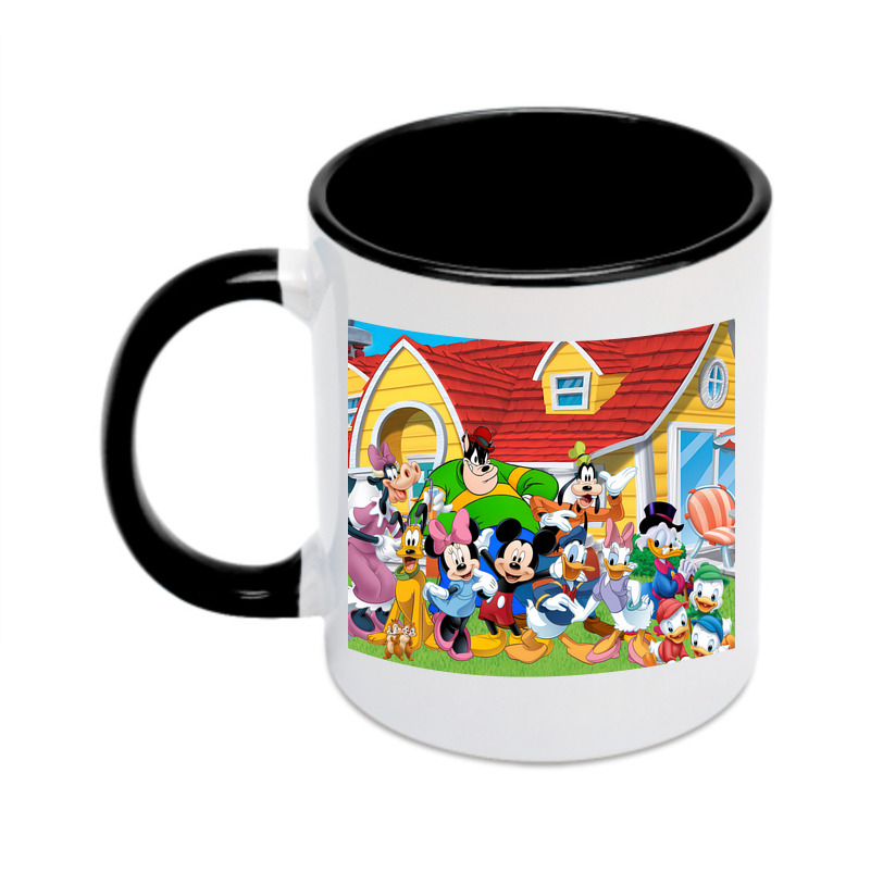 （画像用） ミッキーマウス Mickey Mouse カラーマグカップ