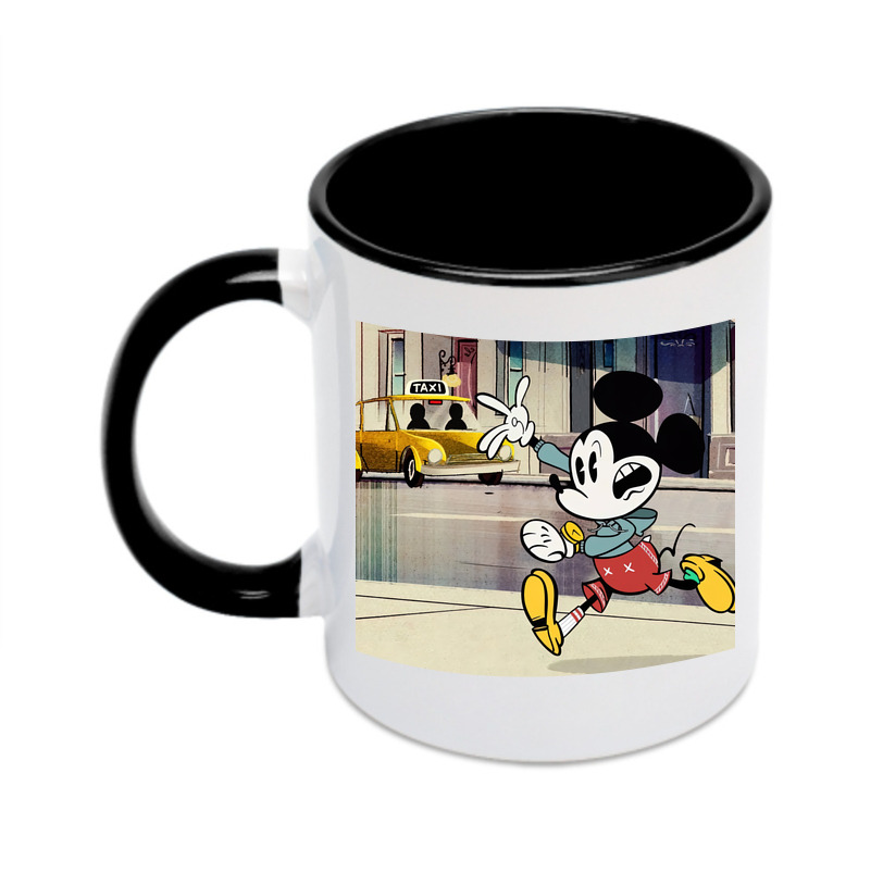（画像用） ミッキーマウス Mickey Mouse カラーマグカップ