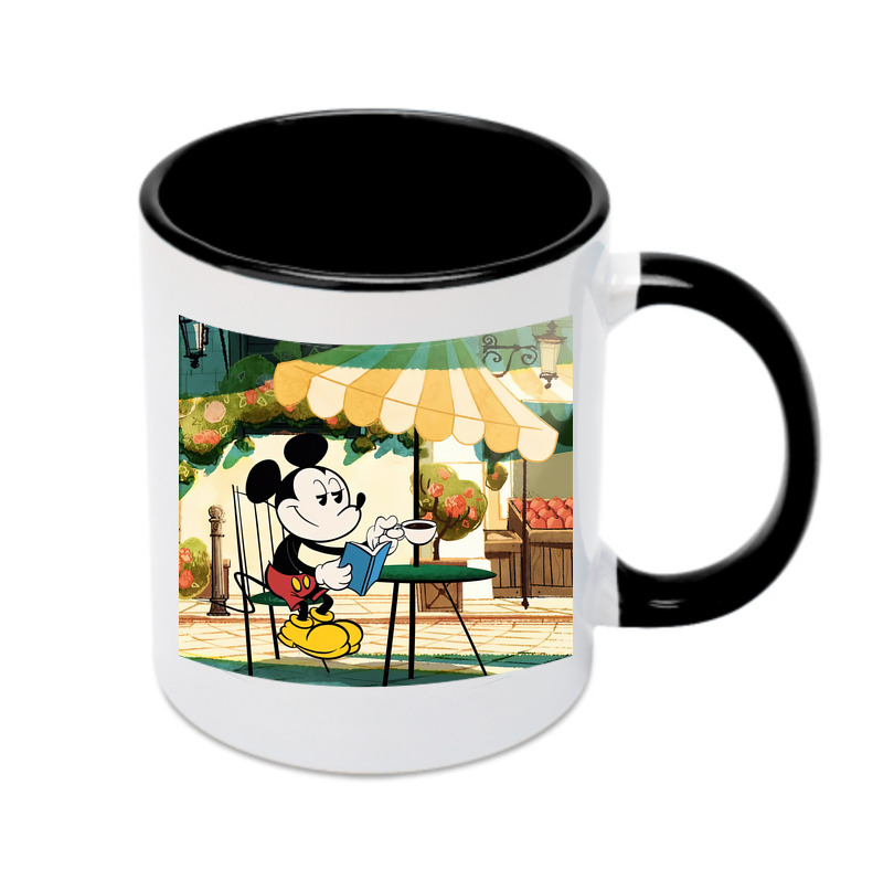 （画像用） ミッキーマウス Mickey Mouse カラーマグカップ