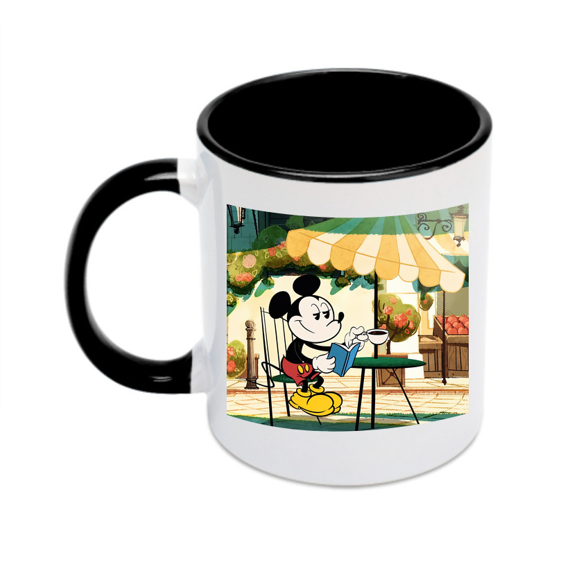 （画像用） ミッキーマウス Mickey Mouse カラーマグカップ