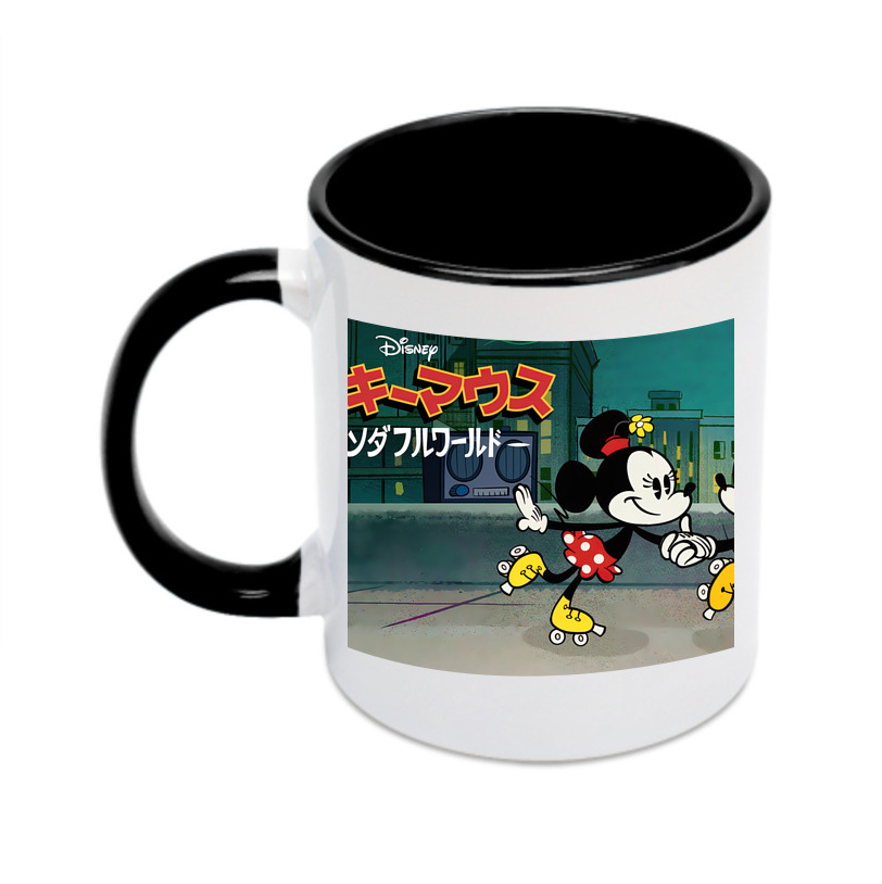 （画像用） ミッキーマウス Mickey Mouse カラーマグカップ