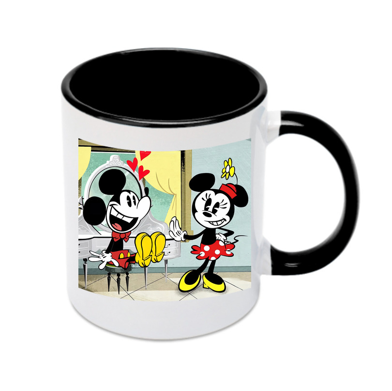 （画像用） ミッキーマウス Mickey Mouse カラーマグカップ